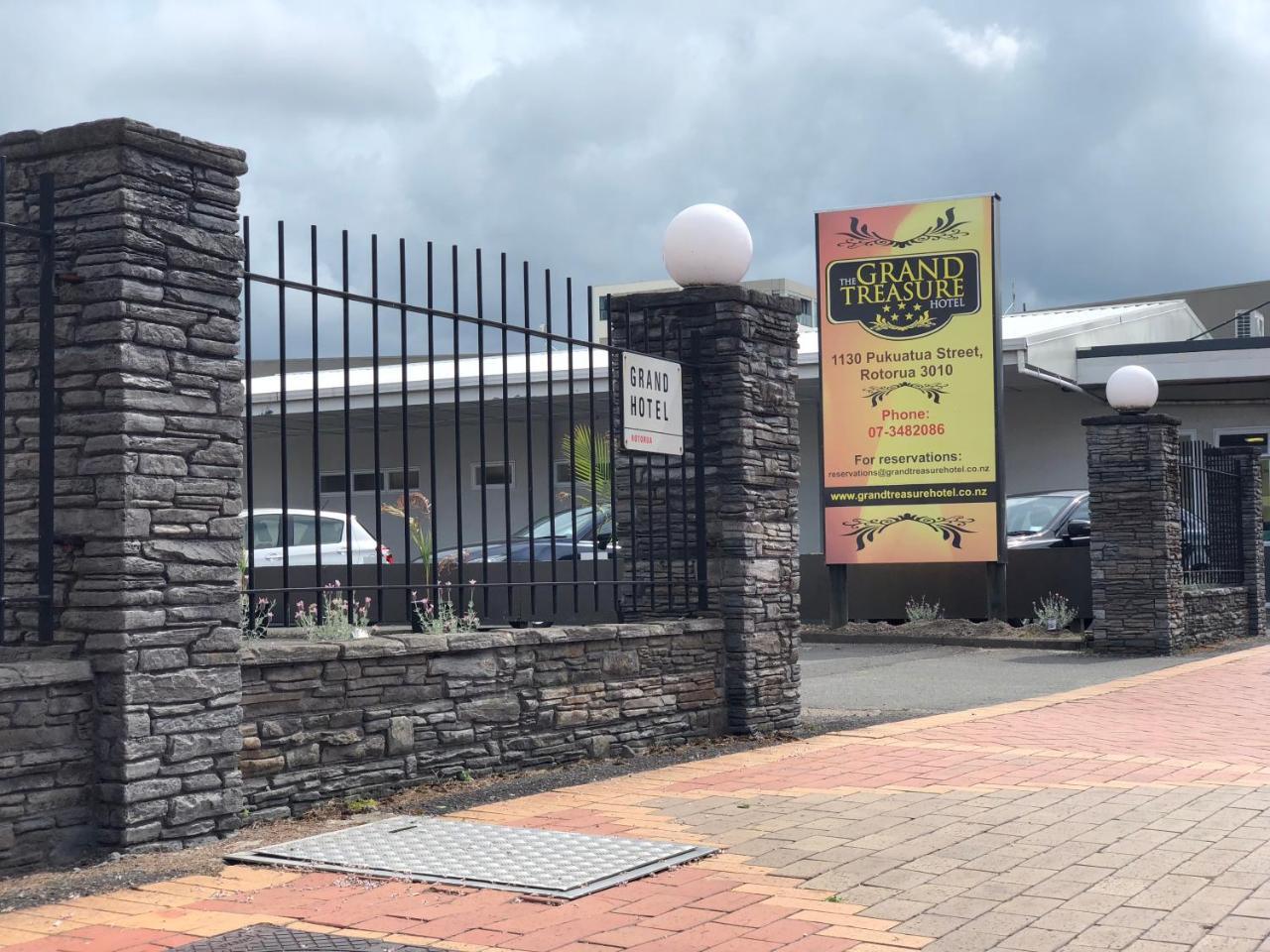 The Grand Treasure Hotel Rotorua Exterior foto